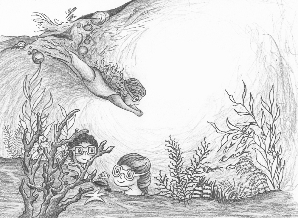 Underwater Scene - Art to Remember